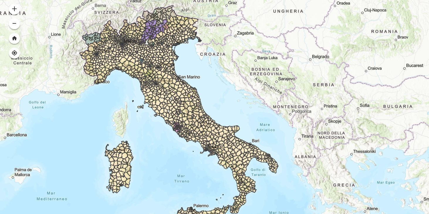 Gse, pubblicata la mappa interattiva delle cabine primarie