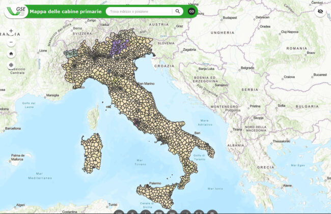 mappa-cabine-primarie-gse Gse, pubblicata la mappa interattiva delle cabine primarie