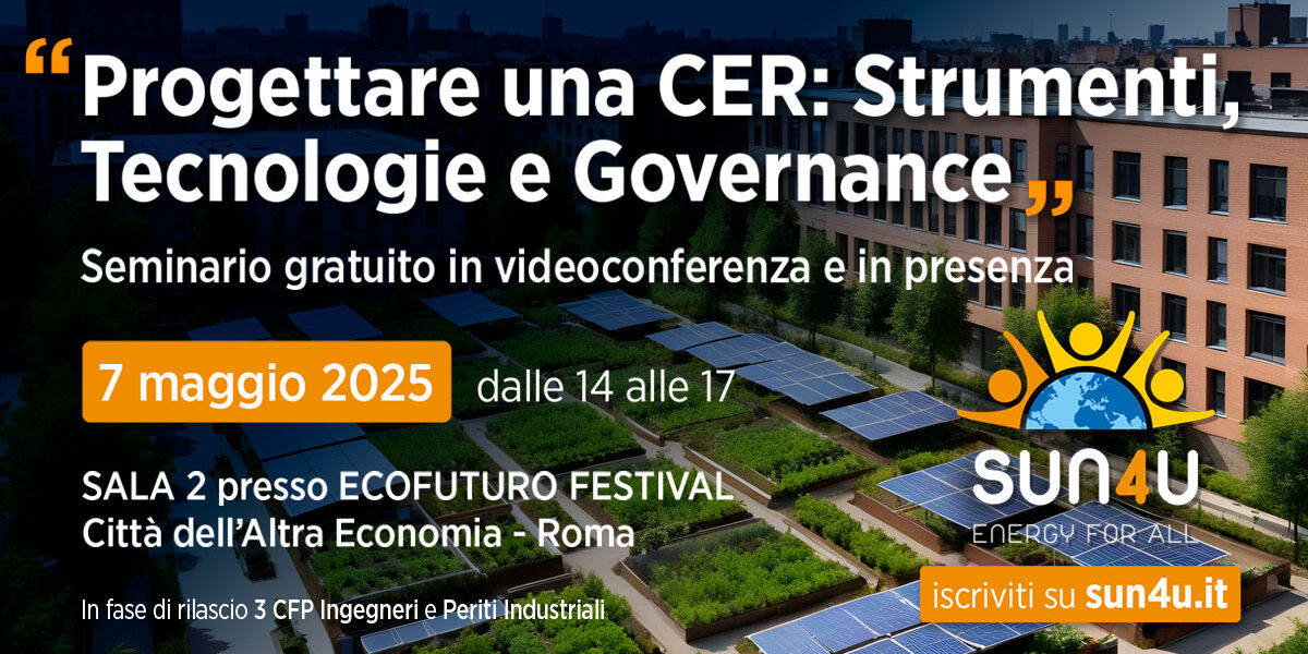 Progettare una CER: Strumenti, Tecnologie e Governance